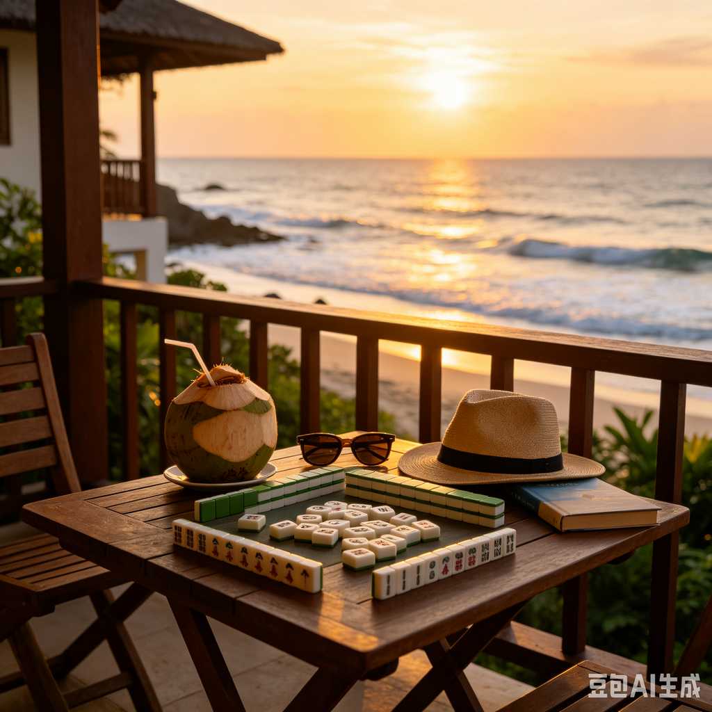 special color mahjong set gift