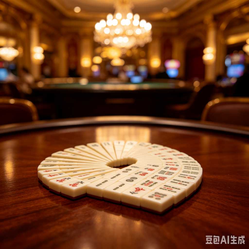 floral design mahjong set